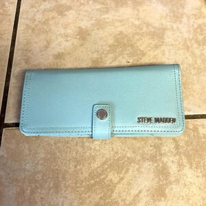 Steve Madden Ballen-G Slim Bifold Flip Wallet